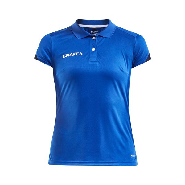 Damska koszulka polo Craft pro control impact. Niebieskie koszulki polo Craft, l, bez wzorów, z materiału, bez kołnierzyka, bez ramiączek. Za 187.85 zł.