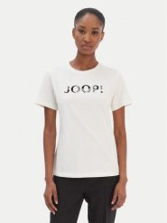 JOOP! T-Shirt Tanna 30100842 Écru Regular Fit. T-shirty Joop!, bez wzorów, z bawełny, bez kołnierzyka, bez ramiączek. Za 329.99 zł.