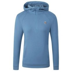 Bluza damska z kapturem Covalliero. Niebieskie bluzy COVALLIERO, s, bez wzorów, z materiału, z kapturem. Za 361.00 zł.
