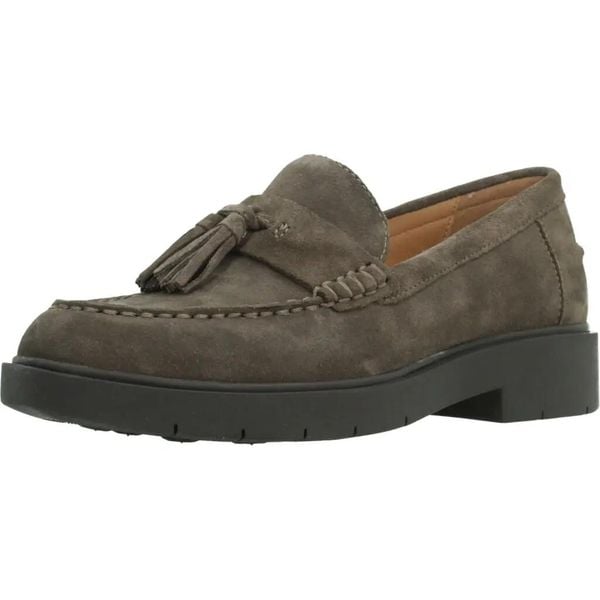 Buty GEOX D65DKA 00022 Brązowy. Brązowe trekkingi Geox, ze skóry, na fitness i siłownię. Za 469.99 zł.