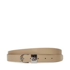 Pasek Damski Calvin Klein. Szare paski Calvin Klein, bez wzorów. Za 139.99 zł.