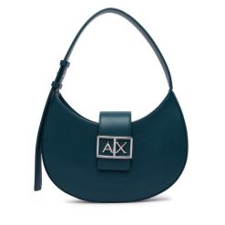 Torebka Armani Exchange. Zielone torebki klasyczne Armani Exchange, bez wzorów, bez dodatków. Za 614.99 zł.