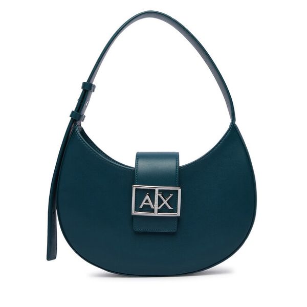 Torebka Armani Exchange. Zielone torebki klasyczne Armani Exchange, bez wzorów, bez dodatków. Za 614.99 zł.