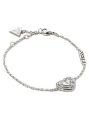 Guess Bransoletka JUBB04 031JW Srebrny. Szare bransoletki Guess, srebrne. Za 157.99 zł.