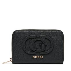 Duży Portfel Damski Guess. Czarne portfele Guess, z aplikacjami. Za 269.99 zł.