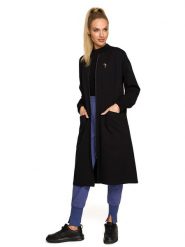 Made of emotion Bluza w kolorze czarnym rozmiar: S. Czarne bluzy Made Of Emotion, s, bez wzorów, bez kaptura. Za 200.60 zł.