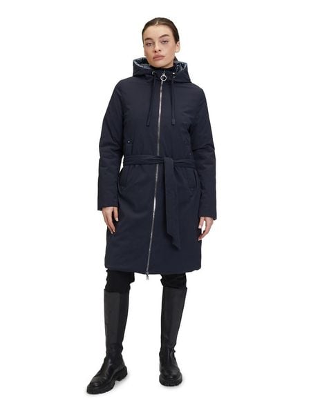 Betty Barclay Płaszcz zimowy w kolorze granatowym rozmiar: 42. Niebieskie płaszcze Betty Barclay, na zimę, bez wzorów, z puchu, bez kaptura. Za 404.99 zł.