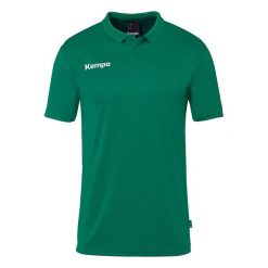 Polo Kempa Poly. Białe koszulki polo Kempa, bez wzorów, bez kołnierzyka, bez ramiączek. Za 163.50 zł.