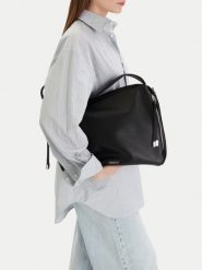 MEXX Torebka CEO-MEXX-L-004-09 Czarny. Czarne torebki klasyczne Mexx, bez wzorów, z materiału, bez dodatków. Za 199.99 zł.