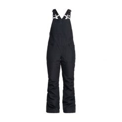 Spodnie snowboardowe damskie ROXY Rideout Bib. Czarne spodnie narciarskie Roxy, xs, bez wzorów, narciarskie. Za 709.99 zł.