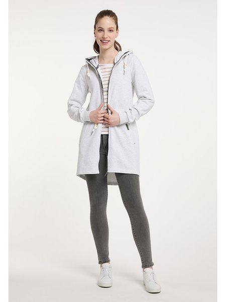 Schmuddelwedda Płaszcz dresowy w kolorze jasnoszarym rozmiar: L. Szare płaszcze Schmuddelwedda, l, bez wzorów, z bawełny, bez kaptura. Za 201.08 zł.