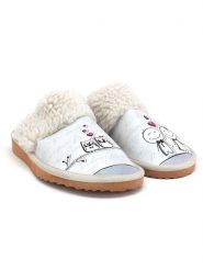 Goby Kapcie ze wzorem rozmiar: 38. Obuwie domowe Goby, bez wzorów, bez zapięcia. Za 130.99 zł.