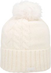Cmp WOMAN KNITTED HAT damska czapka dziana z akrylu – A143 B.Co.Gesso. Białe czapki CMP, bez wzorów. Za 99.99 zł.