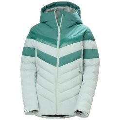 Damska kurtka puchowa Helly Hansen Imperial. Zielone kurtki narciarskie Helly Hansen, l, bez wzorów, z materiału, narciarskie. Za 1,170.50 zł.