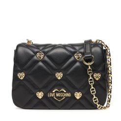 Torebka LOVE MOSCHINO. Czarne torebki klasyczne Love Moschino, bez wzorów, bez dodatków. Za 619.99 zł.