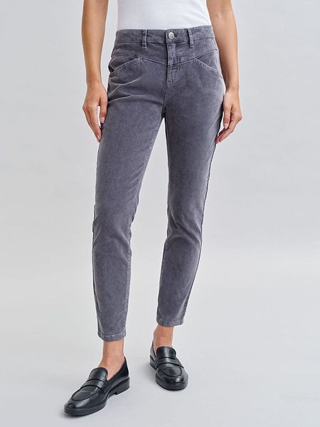 OPUS Dżinsy - Skinny fit - w kolorze szarym rozmiar: 42/L28. Szare jeansy Opus, l, z aplikacjami. Za 219.08 zł.