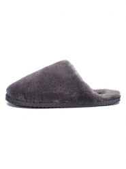 ISLAND BOOT Kapcie "Faya" w kolorze szarym rozmiar: 36. Szare obuwie domowe Island Boot, bez wzorów, bez zapięcia. Za 92.42 zł.