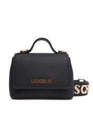 LOVE MOSCHINO Torebka JC4279PP0MKI0000 Czarny. Czarne torebki klasyczne Love Moschino, bez wzorów, ze skóry, bez dodatków. Za 819.99 zł.