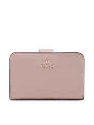 Furla Duży Portfel Damski Camelia WP00314-ARE000-B4L00-1-007-20-CN Beżowy. Brązowe portfele Furla, bez wzorów, ze skóry. Za 639.99 zł.