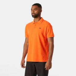 Polo Helly Hansen Transat. Brązowe koszulki polo Helly Hansen, na lato, bez wzorów, bez kołnierzyka, bez ramiączek. W wyprzedaży za 216.50 zł.