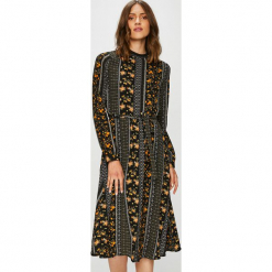 Vero Moda - Sukienka. Czarne sukienki Vero Moda, na co dzień, m, bez wzorów, z elastanu, casualowe, bez kołnierzyka, bez ramiączek, maxi, proste. W wyprzedaży za 129.90 zł.