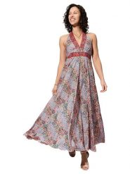 Aller Simplement Sukienka w kolorze jasnoróżowo-czerwonym rozmiar: 34-40. Różowe sukienki Aller Simplement, bez wzorów, klasyczne, bez kołnierzyka, bez ramiączek, maxi. Za 65.99 zł.