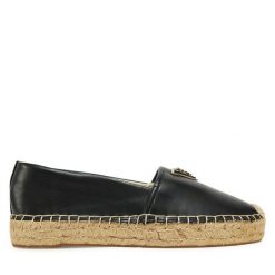 Espadryle Guess. Czarne espadryle Guess, z aplikacjami, bez obcasa, bez zapięcia. Za 259.99 zł.