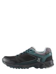 Haglöfs Buty turystyczne "Trail Q Fuse GT" w kolorze czarno-morskim rozmiar: 38. Czarne trekkingi Haglöfs, z gore-texu, outdoorowe. Za 241.56 zł.