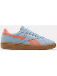 Reebok Skórzane sneakersy "Club C Grounds" w kolorze błękitnym rozmiar: 39. Niebieskie trampki Reebok, bez wzorów, z materiału, bez zapięcia. Za 362.01 zł.