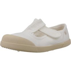 Sandały IGOR S10332 Biały. Białe sandały Igor, bez wzorów, z tkaniny, sportowe, bez obcasa, bez zapięcia. Za 157.99 zł.