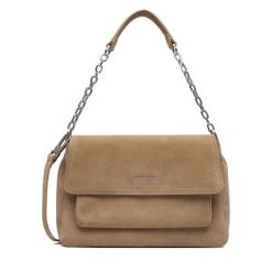 Torebka GINO ROSSI. Brązowe torebki klasyczne Gino Rossi, bez wzorów, bez dodatków. Za 399.99 zł.