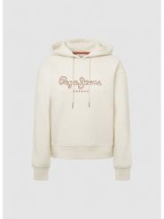 Pepe Jeans Bluza w kolorze kremowym rozmiar: S. Brązowe bluzy Pepe Jeans, s, bez wzorów, z bawełny, z kapturem. Za 194.38 zł.
