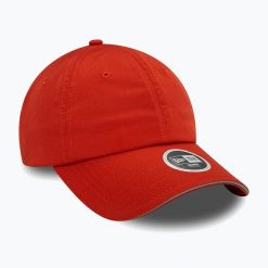 Czapka z daszkiem damska New Era Wmns Open Back Cap. Czerwone czapki New Era, bez wzorów. Za 139.99 zł.