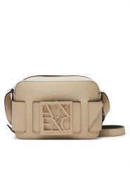 Armani Exchange Torebka 942699 0A874 U1092 Beżowy. Brązowe listonoszki Armani Exchange, bez wzorów, ze skóry, bez dodatków. Za 449.99 zł.