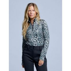 Bluza narciarska - Damska - Arty - Biały. Białe bluzy POEDERBAAS, na zimę, m, bez wzorów, z elastanu, bez kaptura. W wyprzedaży za 221.12 zł.