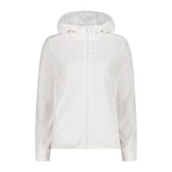 Kurtka narciarska z kapturem na zamek dla kobiet CMP. Białe kurtki narciarskie CMP, xl, bez wzorów, z kapturem, narciarskie. Za 314.00 zł.