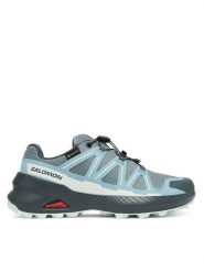 Salomon Trekkingi SPEEDCROSS PEAK GORE-TEX L47974500 Niebieski. Niebieskie trekkingi Salomon, z gore-texu, trekkingowe. Za 519.99 zł.