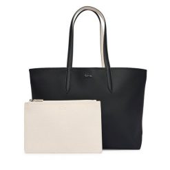 Torebka Lacoste. Niebieskie shopper Lacoste, bez wzorów, bez dodatków. Za 599.99 zł.