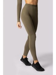 Spaio Legginsy termiczne "Alpha" w kolorze khaki rozmiar: M. Brązowe legginsy Spaio, m, bez wzorów, z materiału. Za 92.21 zł.