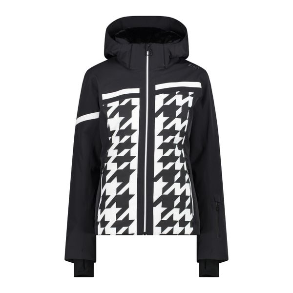 Kurtka damska narciarska CMP 33W0306. Białe kurtki narciarskie CMP, xs, bez wzorów, z materiału, z kapturem, narciarskie. Za 849.99 zł.