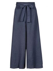 Herrlicher Spodnie "Nelanie" w kolorze szaroniebieskim rozmiar: M. Niebieskie spodnie materiałowe Herrlicher, m, bez wzorów, z materiału, z podwyższonym stanem. Za 195.99 zł.