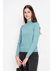 William de Faye Sweter w kolorze turkusowym rozmiar: 42. Niebieskie swetry William de Faye, bez wzorów, bez ramiączek. Za 113.99 zł.