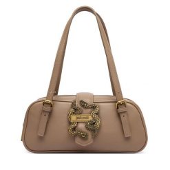 Torebka Just Cavalli. Brązowe torebki klasyczne Just Cavalli, bez wzorów, bez dodatków. Za 819.99 zł.