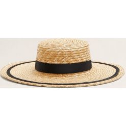 Mango - Kapelusz Campana. Żółte kapelusze marki Mango, bez wzorów. Za 89.90 zł.