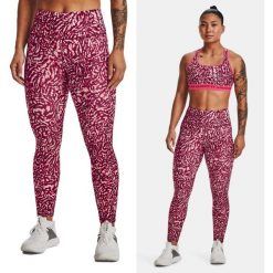 Legginsy treningowe damskie UNDER ARMOUR szybkoschnące termoaktywne. Czarne legginsy Under Armour, xl, bez wzorów. Za 99.99 zł.