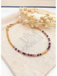 Atelier MIU Pozłacana bransoletka na kostkę rozmiar: onesize. Żółte bransoletki Atelier MIU, pozłacane. Za 30.99 zł.