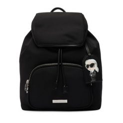 Plecak KARL LAGERFELD. Czarne plecaki KARL LAGERFELD, bez wzorów. Za 849.99 zł.