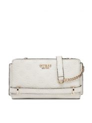 Guess Torebka HWPD96 30720 Biały. Białe listonoszki Guess, z aplikacjami, ze skóry, bez dodatków. Za 359.99 zł.