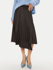 DKNY Spódnica plisowana P4ENTQBW Czarny Regular Fit. Czarne spódnice DKNY, m, bez wzorów, z syntetyku, plisowane. Za 299.99 zł.