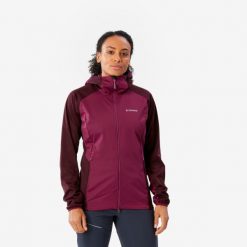 Kurtka softshell damska Simond Alpinism. Fioletowe kurtki sportowe SIMOND, l, bez wzorów, z materiału, bez kaptura, wspinaczkowe. Za 249.99 zł.